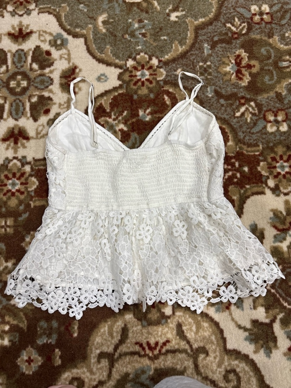 Abercrombie & Fitch Babydoll Lace Camisole Tank - Picture 5 of 6
